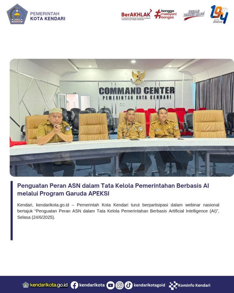 Penguatan Peran ASN dalam Tata Kelola Pemerintahan Berbasis AI melalui Program Garuda APEKSI