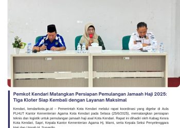 Pemkot Kendari Matangkan Persiapan Pemulangan Jamaah Haji 2025: Tiga Kloter Siap Kembali dengan Layanan Maksimal