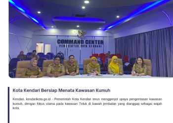 Kota Kendari Bersiap Menata Kawasan Kumuh