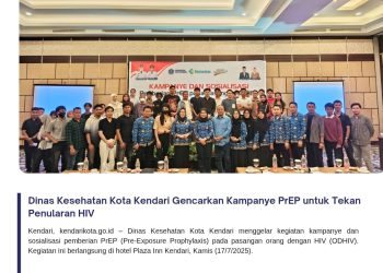 Dinas Kesehatan Kota Kendari Gencarkan Kampanye PrEP untuk Tekan Penularan HIV