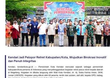 Kendari Jadi Pelopor Retret Kabupaten/Kota, Wujudkan Birokrasi Inovatif dan Penuh Integritas