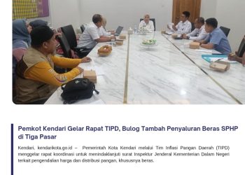 Pemkot Kendari Gelar Rapat TPID, Bulog Tambah Penyaluran Beras SPHP di Tiga Pasar