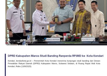 DPRD Kabupaten Maros Studi Banding Ranperda RPJMD ke Kota Kendari