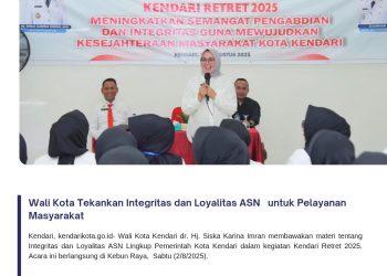 Wali Kota Tekankan Integritas dan Loyalitas ASN untuk Pelayanan Masyarakat
