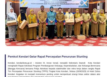 Pemkot Kendari Gelar Rapat Percepatan Penurunan Stunting