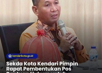Sekda Kota Kendari Pimpin Rapat Pembentukan Pos Bantuan Hukum untuk Kelurahan dan Desa