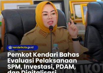 Pemkot Kendari Bahas Evaluasi Pelaksanaan SPM, Investasi, PDAM, dan Digitalisasi Pelayanan