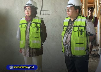 Wali Kota Kendari Bersama KPK Tinjau Tiga Proyek Strategis Pemkot