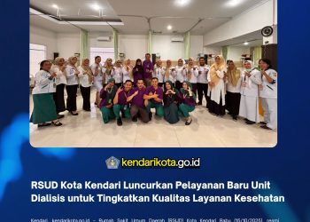 RSUD Kota Kendari Luncurkan Pelayanan Baru Unit Dialisis untuk Tingkatkan Kualitas Layanan Kesehatan