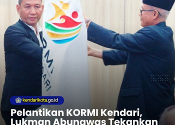 Pelantikan KORMI Kendari, Lukman Abunawas Tekankan Pentingnya Gaya Hidup Sehat