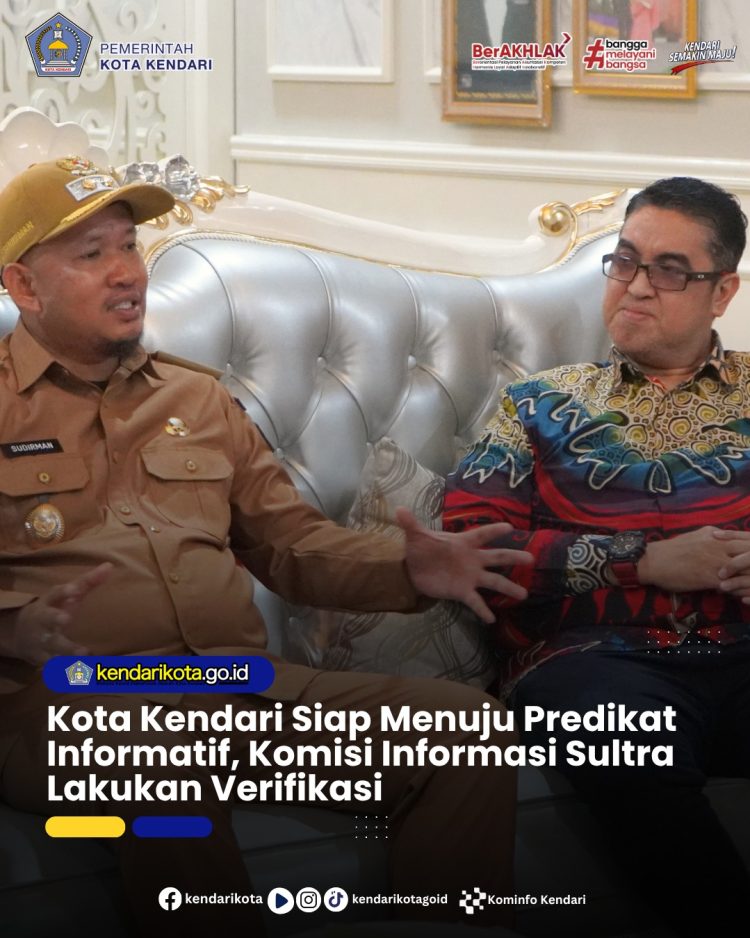 Kota Kendari Siap Menuju Predikat Informatif, Komisi Informasi Sultra Lakukan Verifikasi