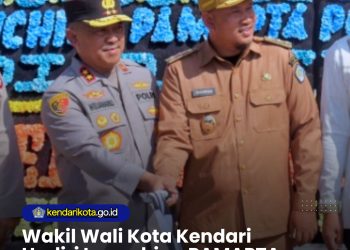 Wakil Wali Kota Kendari Hadiri Launching PAMAPTA di Polresta Kendari