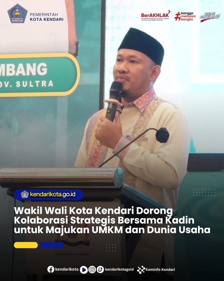Wakil Wali Kota Kendari Dorong Kolaborasi Strategis Bersama Kadin untuk Majukan UMKM dan Dunia Usaha