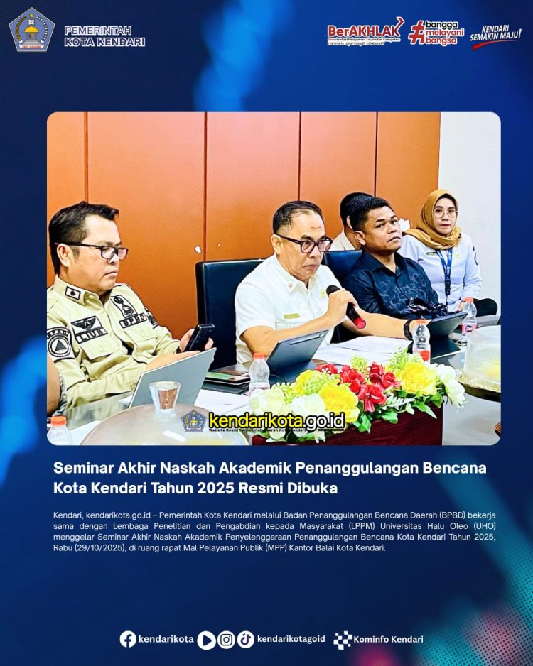 Perkuat Ketahanan Pangan, Wali Kota Kendari Tekankan Sinergi untuk Jaga Stabilitas Harga dan Pasokan