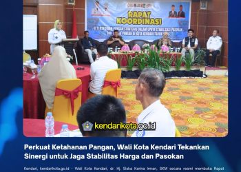 Perkuat Ketahanan Pangan, Wali Kota Kendari Tekankan Sinergi untuk Jaga Stabilitas Harga dan Pasokan