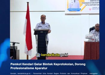 Pemkot Kendari Gelar Bimtek Keprotokolan, Dorong Profesionalisme Aparatur