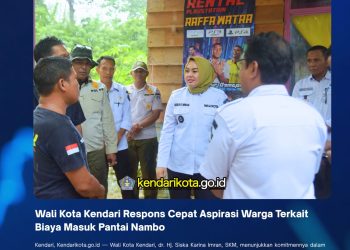 Wali Kota Kendari Respons Cepat Aspirasi Warga Terkait Biaya Masuk Pantai Nambo