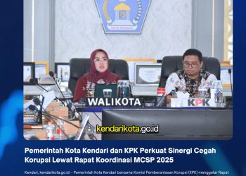 Pemerintah Kota Kendari dan KPK Perkuat Sinergi Cegah Korupsi Lewat Rapat Koordinasi MCSP 2025