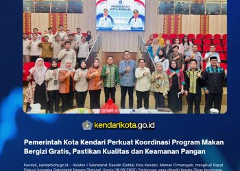 Pemerintah Kota Kendari Perkuat Koordinasi Program Makan Bergizi Gratis, Pastikan Kualitas dan Keamanan Pangan