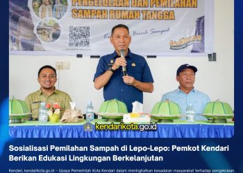 Sosialisasi Pemilahan Sampah di Lepo-Lepo: Pemkot Kendari Berikan Edukasi Lingkungan Berkelanjutan