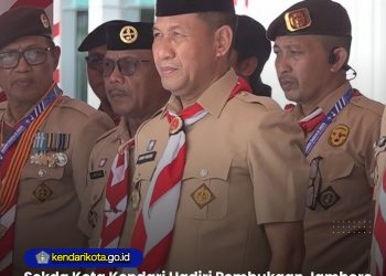 Sekda Kota Kendari Hadiri Pembukaan Jambore Daerah Sultra ke-X Tahun 2025