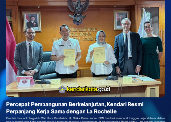 Percepat Pembangunan Berkelanjutan, Kendari Resmi Perpanjang Kerja Sama dengan La Rochelle