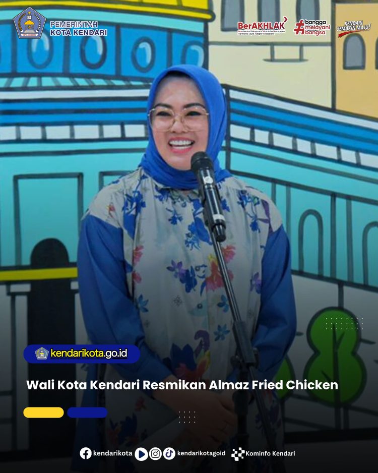 Wali Kota Kendari Resmikan Almaz Fried Chicken