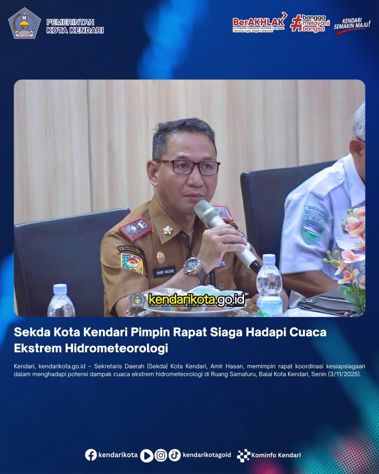 Sekda Kota Kendari Terima Kunjungan Kerja Dirjen Dukcapil Kemendagri, Bahas Penguatan Layanan Administrasi Kependudukan