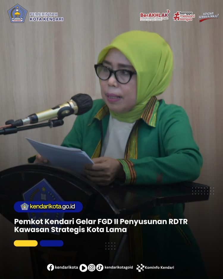 Pemkot Kendari Gelar FGD II Penyusunan RDTR Kawasan Strategis Kota Lama