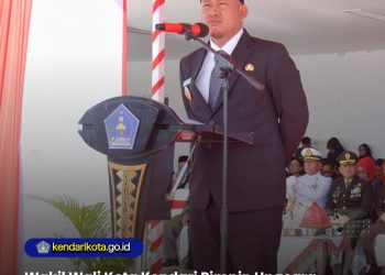 Wakil Wali Kota Kendari Pimpin Upacara Peringatan Hari Pahlawan 2025