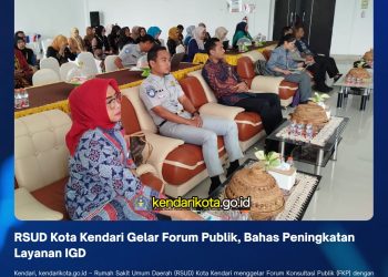 RSUD Kota Kendari Gelar Forum Publik, Bahas Peningkatan Layanan IGD