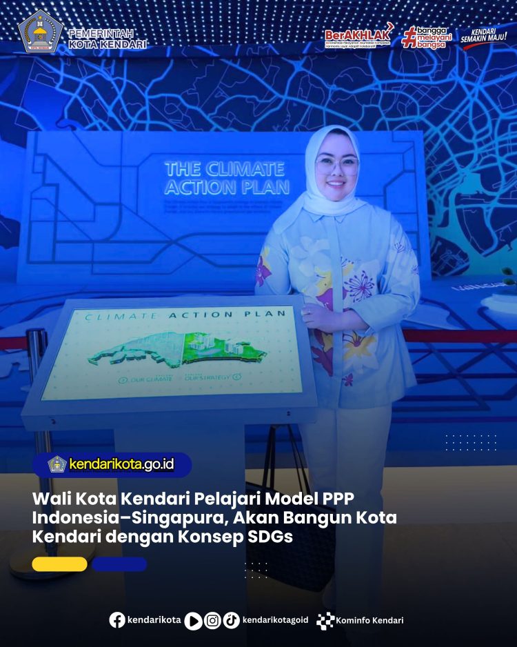 Wali Kota Kendari Pelajari Model PPP Indonesia–Singapura, Akan Bangun Kota Kendari dengan Konsep SDGs