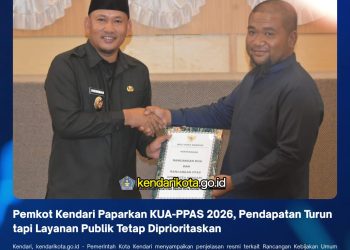 Pemkot Kendari Paparkan KUA-PPAS 2026, Pendapatan Turun tapi Layanan Publik Tetap Diprioritaskan