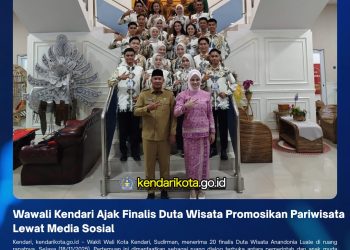 Wawali Kendari Ajak Finalis Duta Wisata Promosikan Pariwisata Lewat Media Sosial