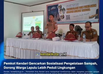Pemkot Kendari Gencarkan Sosialisasi Pengelolaan Sampah: Dorong Warga Lapulu Lebih Peduli Lingkungan