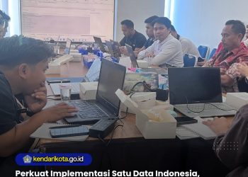 Perkuat Implementasi Satu Data Indonesia, Pemkot Kendari Gelar Rapat Koordinasi Pemenuhan Nilai IPS
