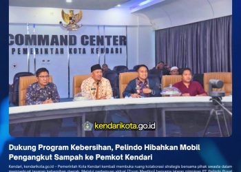 Dukung Program Kebersihan, Pelindo Hibahkan Mobil Pengangkut Sampah ke Pemkot Kendari