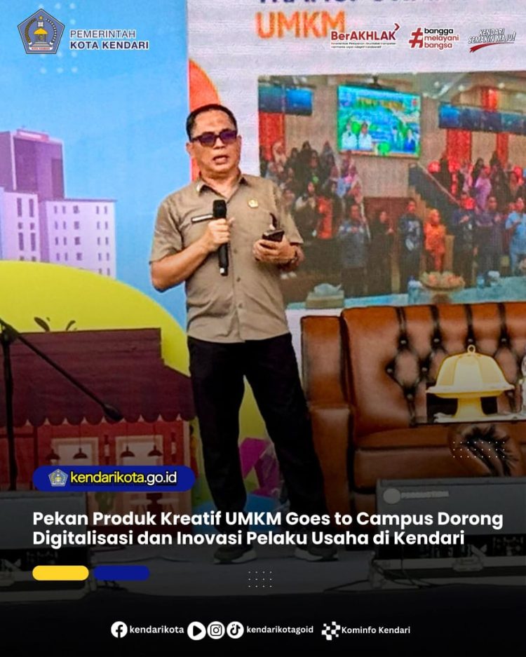 Pekan Produk Kreatif UMKM Goes to Campus Dorong Digitalisasi dan Inovasi Pelaku Usaha di Kendari