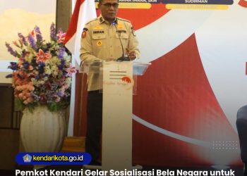 Pemkot Kendari Gelar Sosialisasi Bela Negara untuk Siswa SLTP