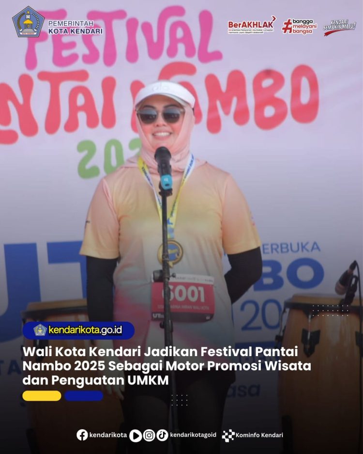 Wali Kota Kendari Jadikan Festival Pantai Nambo 2025 Sebagai Motor Promosi Wisata dan Penguatan UMKM