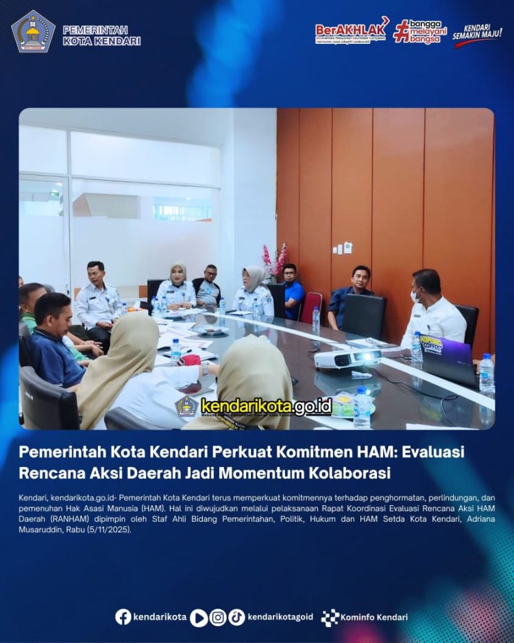 Pemkot Kendari Gelar Sosialisasi Pelaporan Realisasi Fisik dan Keuangan Berbasis Web untuk Tingkatkan Efisiensi Administrasi Pembangunan