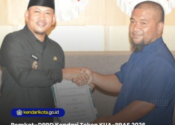 Pemkot–DPRD Kendari Teken KUA-PPAS 2026, Prioritaskan Layanan Publik dan Infrastruktur