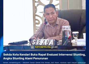 Sekda Kota Kendari Buka Rapat Evaluasi Intervensi Stunting, Angka Stunting Alami Penurunan