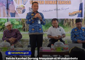 Sekda Kendari Dorong Masyarakat Wundumbatu Kelola Sampah Bernilai Ekonomi
