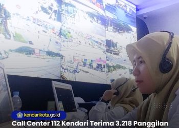 Call Center 112 Kendari Terima 3.218 Panggilan pada November, Kominfo Soroti Peningkatan Laporan Valid