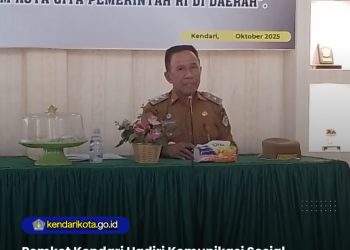 Pemkot Kendari Hadiri Komunikasi Sosial Kodim 1417/Kendari