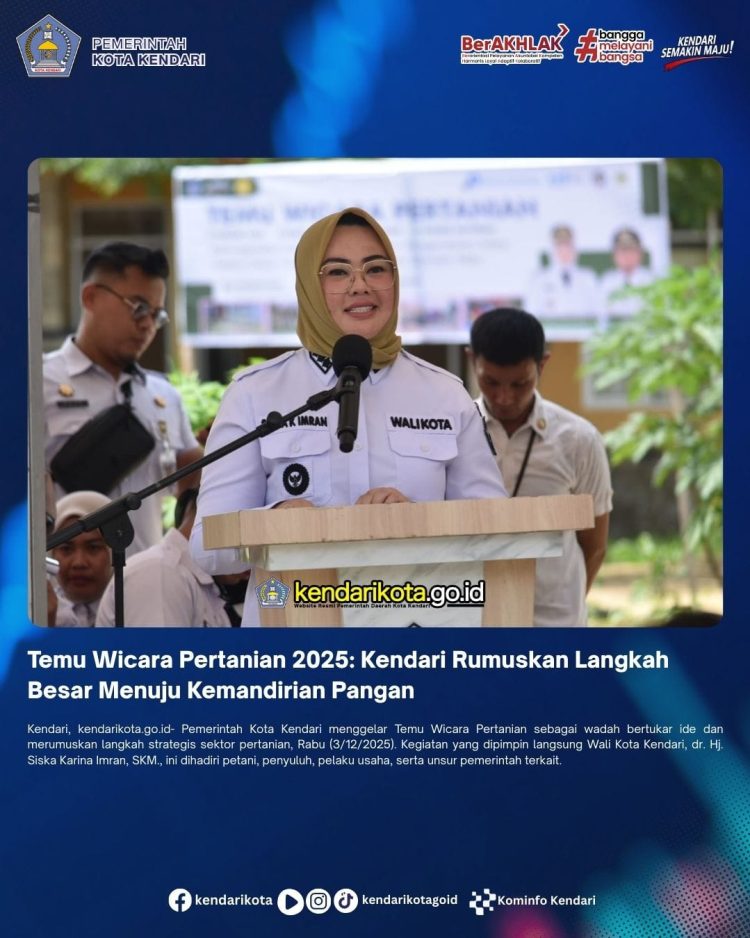 Temu Wicara Pertanian 2025: Kendari Rumuskan Langkah Besar Menuju Kemandirian Pangan
