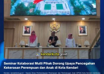 Seminar Kolaborasi Multi Pihak Dorong Upaya Pencegahan Kekerasan Perempuan dan Anak di Kota Kendari