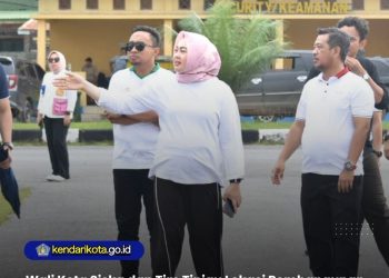 Wali Kota Siska dan Tim Tinjau Lokasi Pembangunan Koperasi Merah Putih