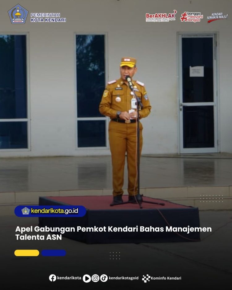 Apel Gabungan Pemkot Kendari Bahas Manajemen Talenta ASN